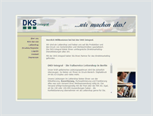 Tablet Screenshot of dks-integral.de